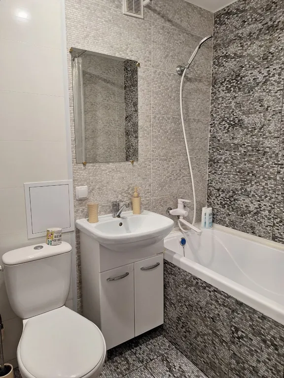 Уютная однокомнатная квартира в 7 минутах от моря