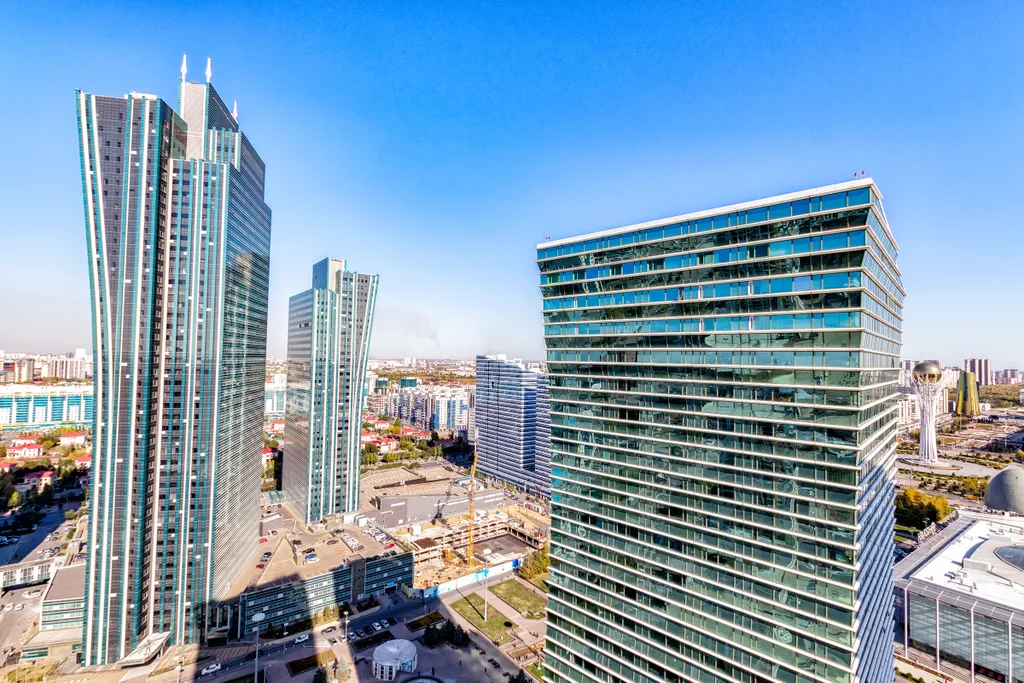 Уютная квартира на 30 этаже, в центре Астаны с видом на город — аренда посуточно в Астана (Нур-Султан)