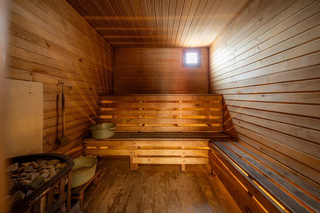 Скандинавский дом с баней