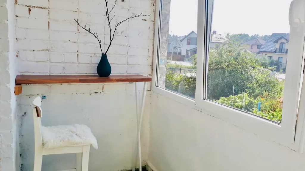 Уютная квартира у моря и леса с большим балконом