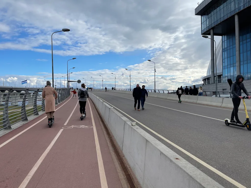 Квартира Квартира у стадиона Зенит Арена — Санкт-Петербург