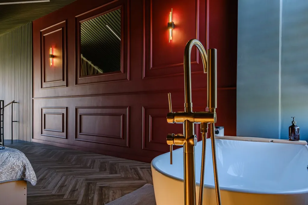 Yeti home дом с горячим бассейном на улице