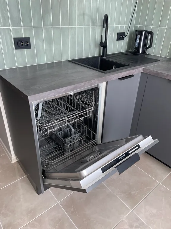 Новая сканди квартира в тихом районе