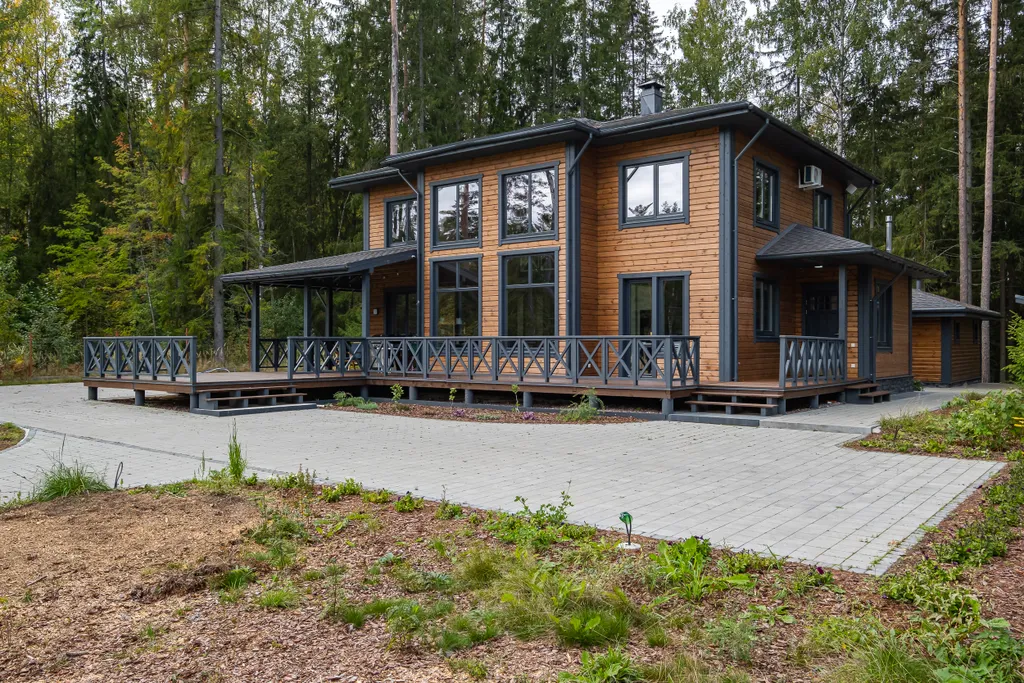 Коттедж Прекрасный коттедж для семейного отдыха! — Васкелово