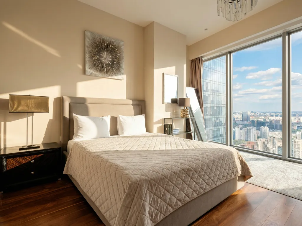 OKO Alruba 51 этаж 87 м2 панорамный вид шикарные закаты