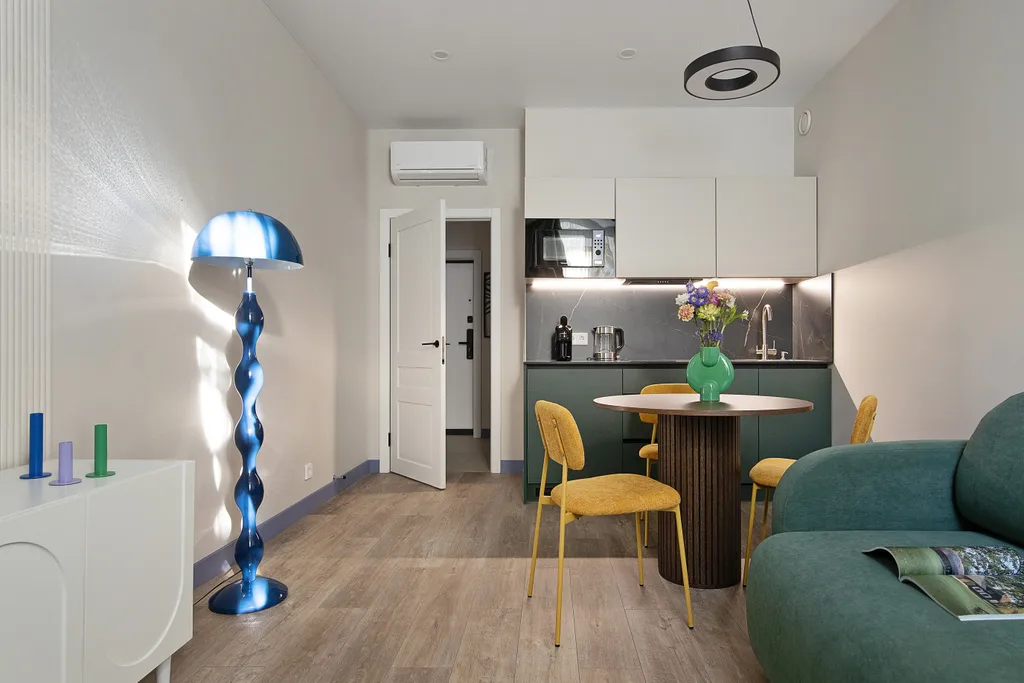 Pavlov "Акварель" | Апартаменты с 1 спальней