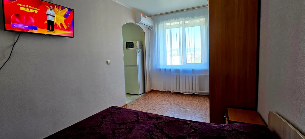 Уютная квартира с красивым видом на город в самом солнечном районе города