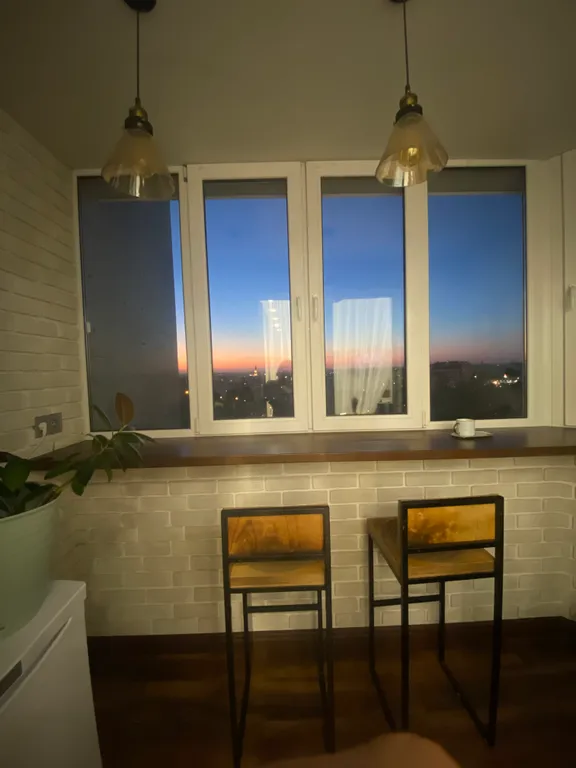 Панорама на старый город с 11 этажа