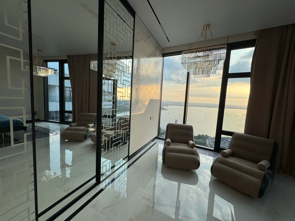 Небо22, номер в Пентхаусе с самым роскошным видом в центре