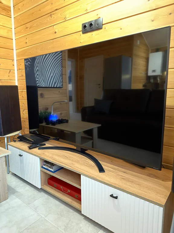 Одноэтажный двухкомнатный дом БарнХаус в черте города