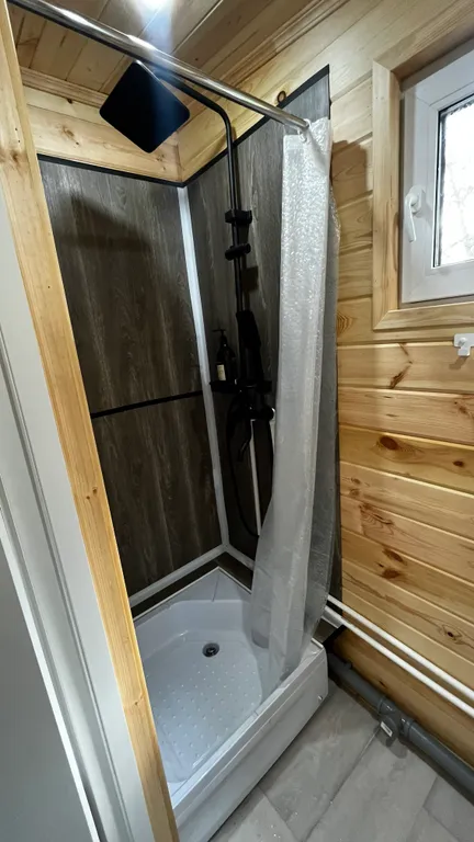 База отдыха 15m2 — чан, березовая роща, живописный район