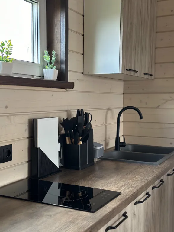 Дом с баней и банным чаном