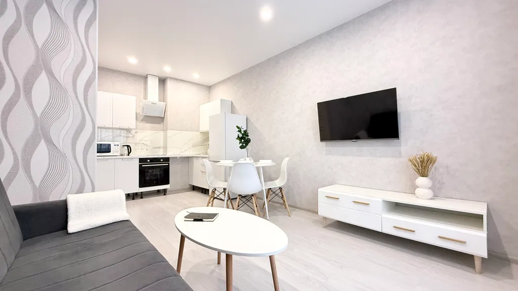 Квартира Hugge Place | Однокомнатная квартира у Аквапарка с видом на ОБЬ — Новосибирск