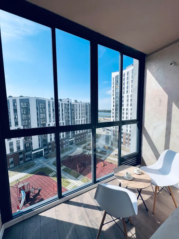 Уютная квартира-студия с видом на реку — аренда посуточно в Брест