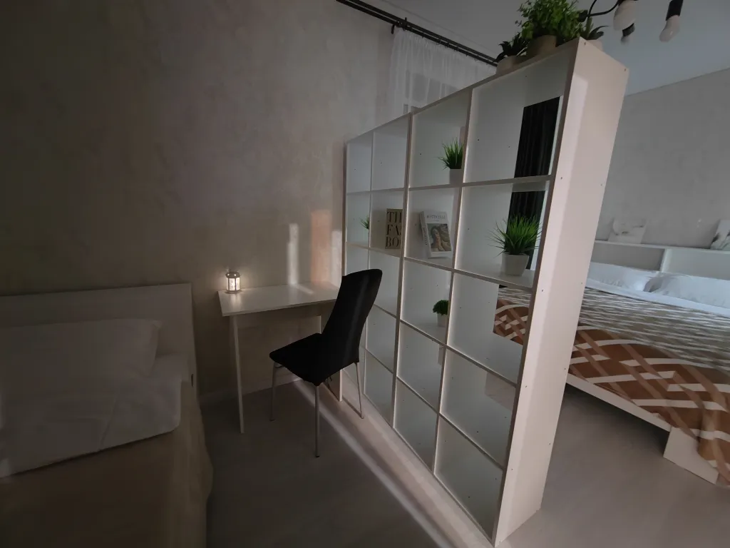 Светлая квартира для большой компании