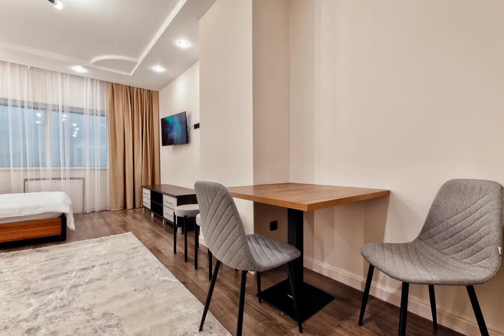 Элитные апартаменты с панорамным видом из окна в самом центре столицы