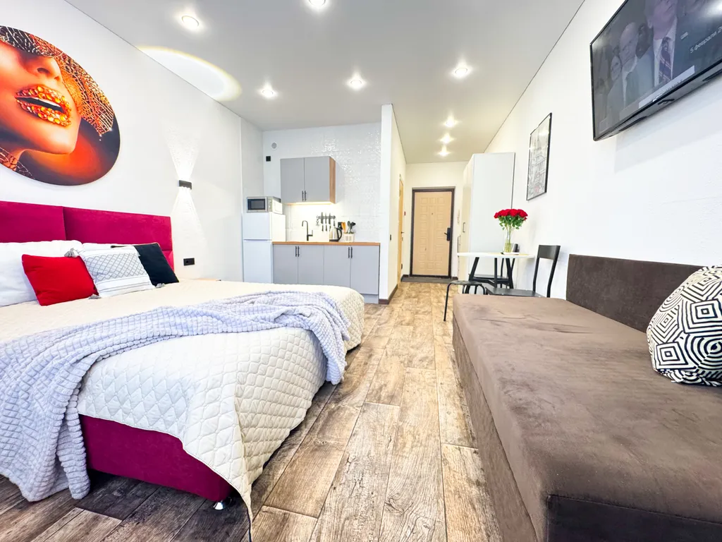 Квартира-студия с кондиционером