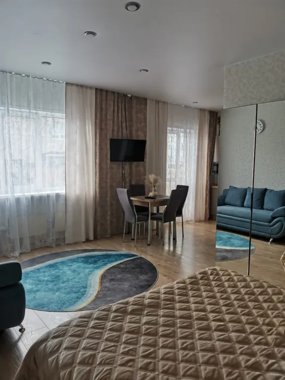 Уютная студия для гостей города и командировочных