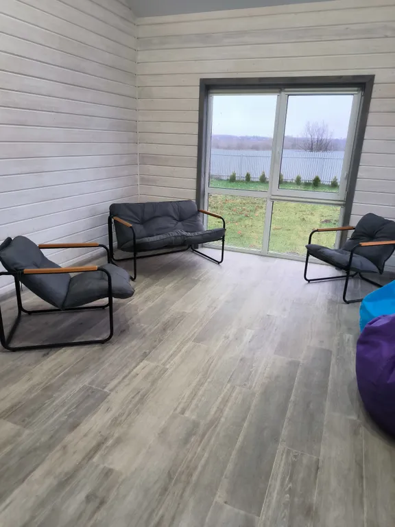 Коттедж с баней и чаном