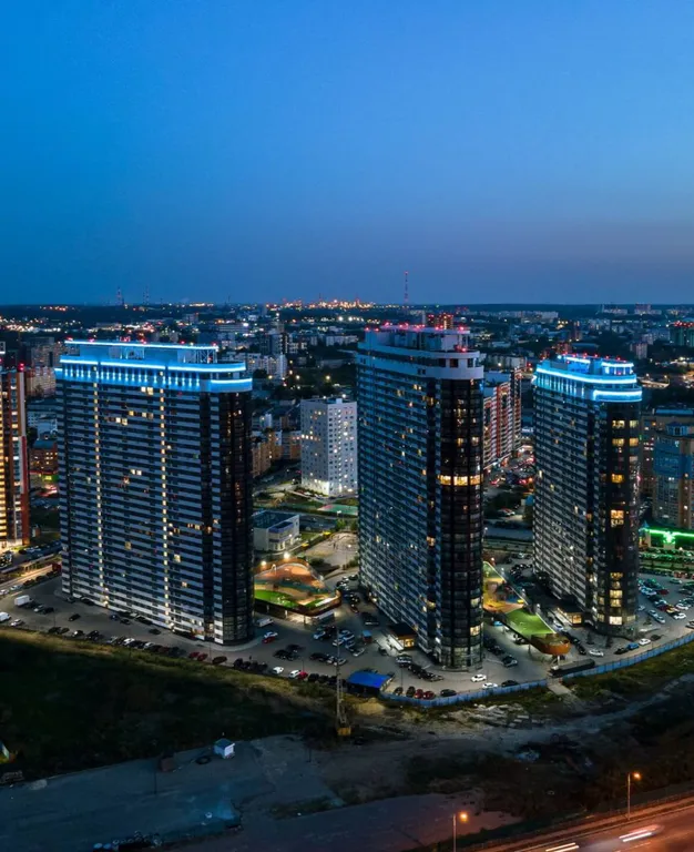 Квартира в ЖК Паруса — аренда посуточно в Рязань