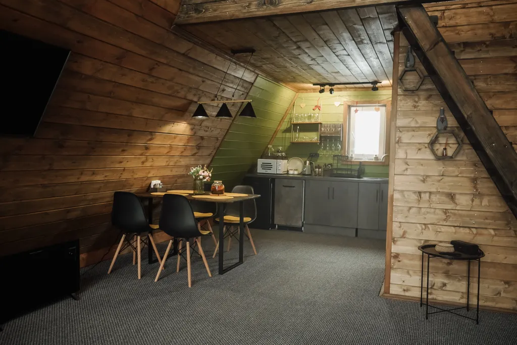 Дом 52m2 — чан, кухня, Wi-Fi
