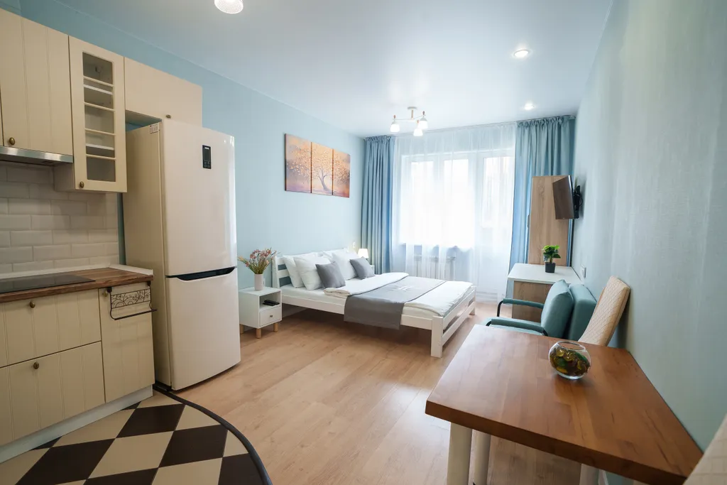 Уютная квартира-студия в Левобережном р-не