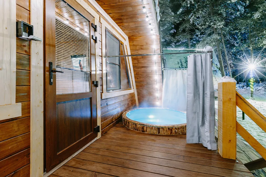 Коттедж с горячей купелью и SPA от Квартирукинг