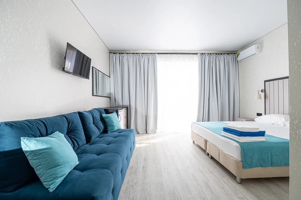 Квартира Квартира Полулюкс10 с балконом и всем необходимым — Дюрсо