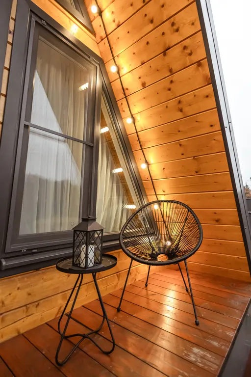 A-frame Петрол домик из дерева 4х местный