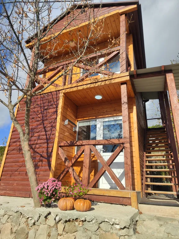 Панорамный новый сруб до 5 человек