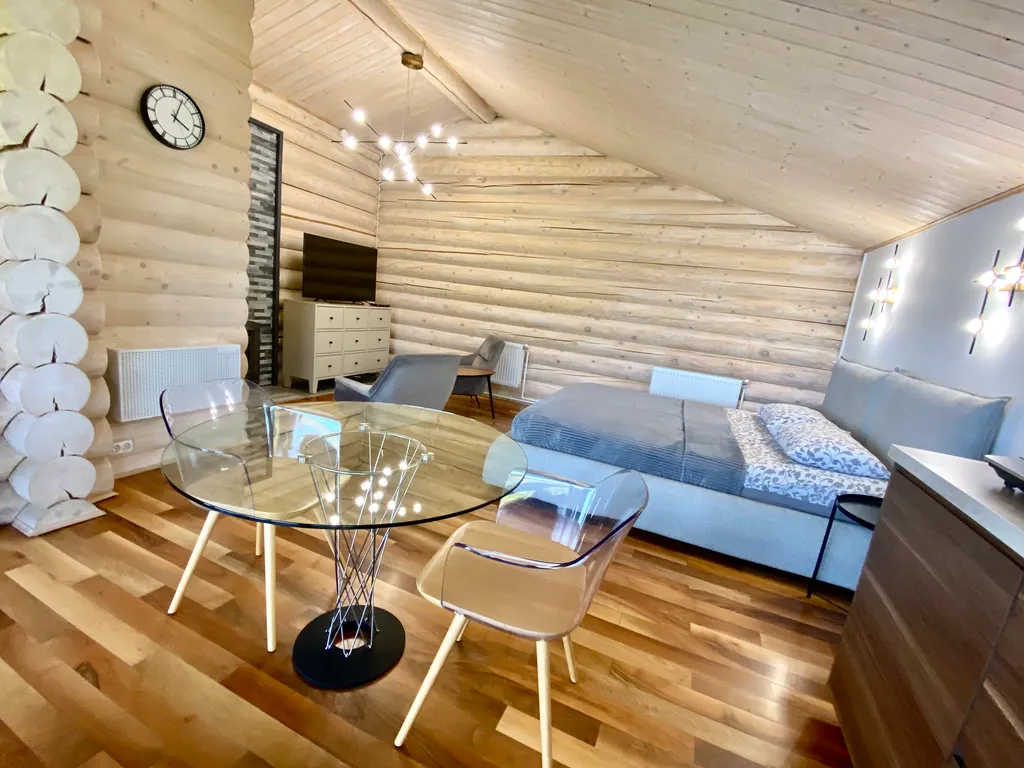 Коттедж Домик-баня на берегу речки — Духанино