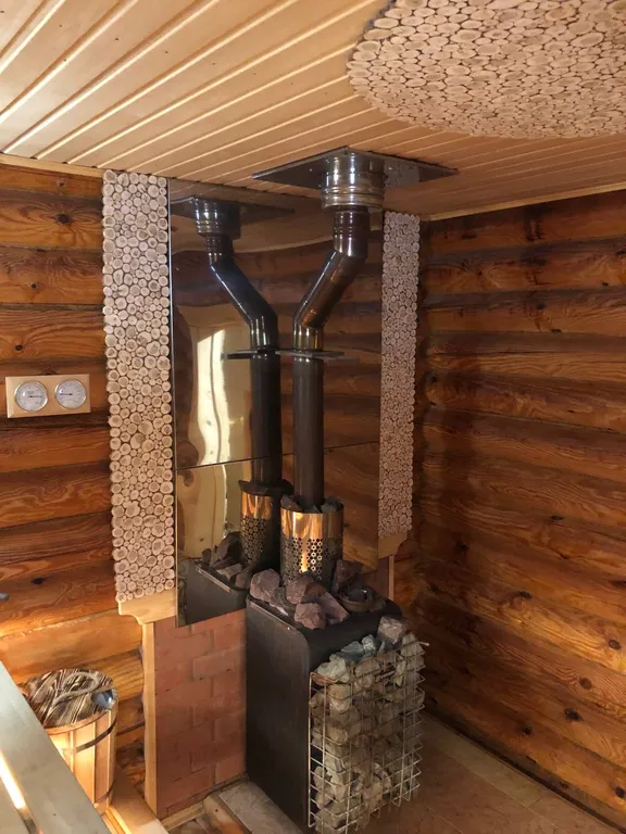 Дом с баней с видом на море