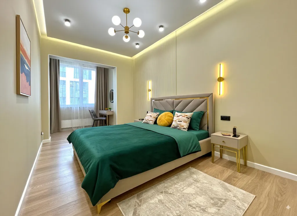 Панорамные апартаменты с дизайнерским стилем