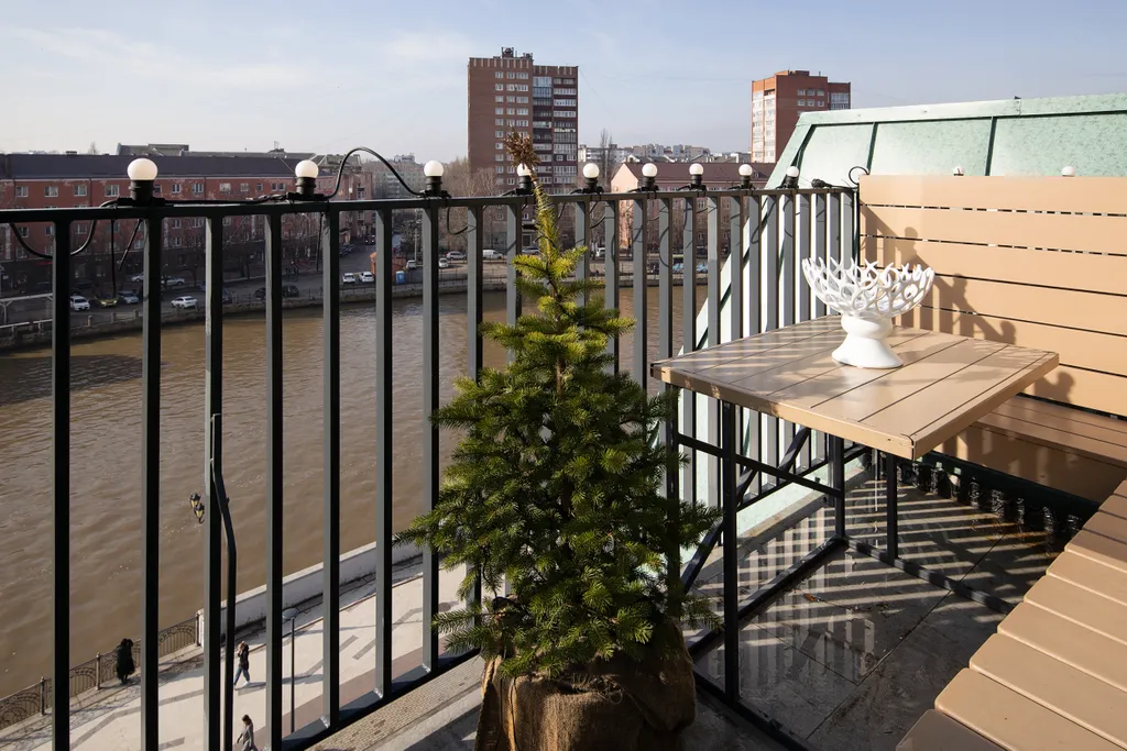 Апартамент с террасой Luxury Life Рыбная деревня