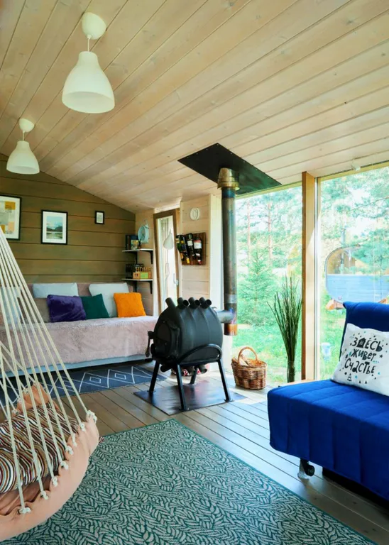 Коттедж Дом Кюльвия с панорамной баней — Тосно