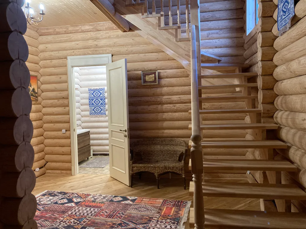 Дом сруб 8 соток из сосны