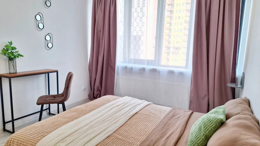 3-комнатная квартира с видом на парк и озеро