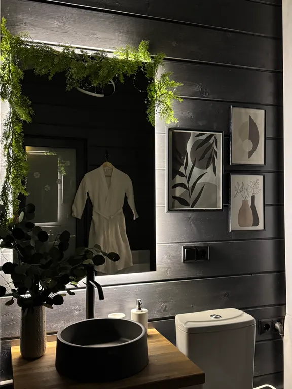 Уютный дом с чаном и баней