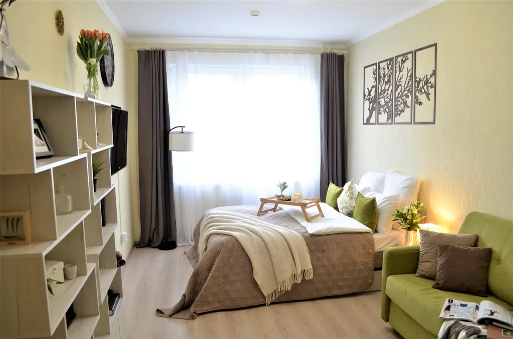 Квартира Однокомнатная квартира В гостях у Петербурженки Янино — Янино-1