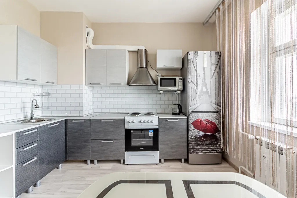 Апартаменты с балконом с бесконтактным заездом 24/7