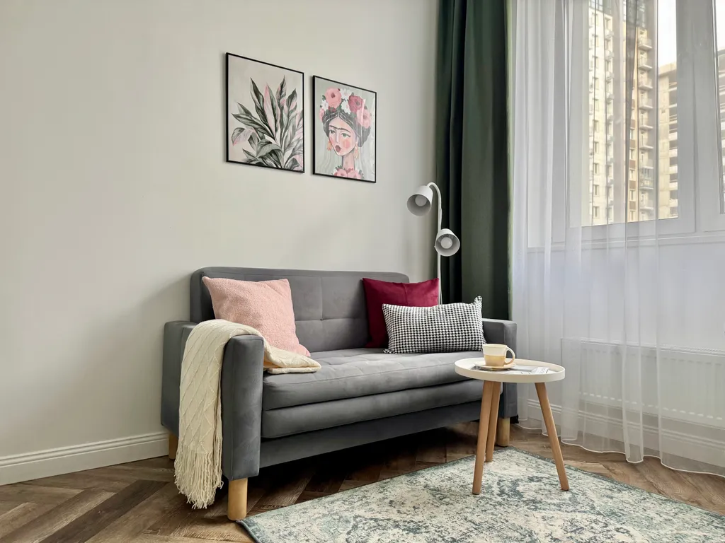 Квартира Современные 1-комнатные апартаменты, 2 кровати — Москва