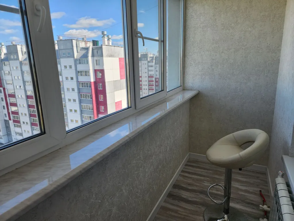 Уютная двухкомнатная квартира с видом на город