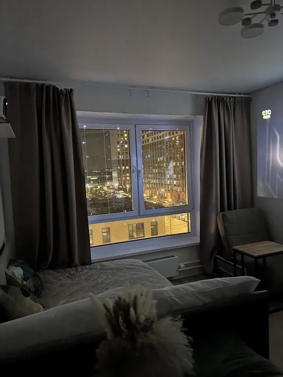 Студия с проектором около аэропорта Внуково