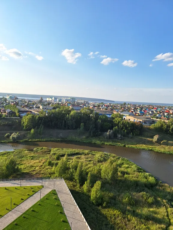 Уютная квартира с шикарным видом на реку