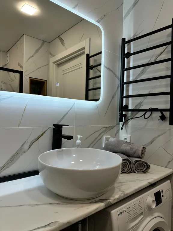 Квартира с дизайнерским ремонтом