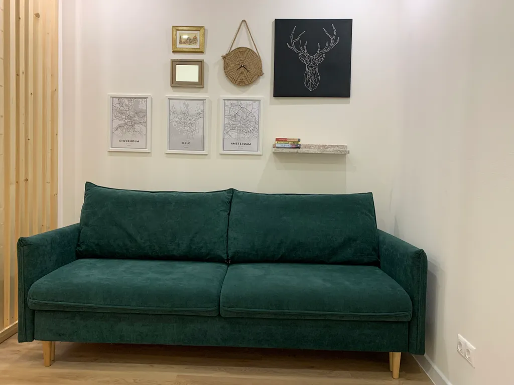 Светлая квартира в скандинавском стиле