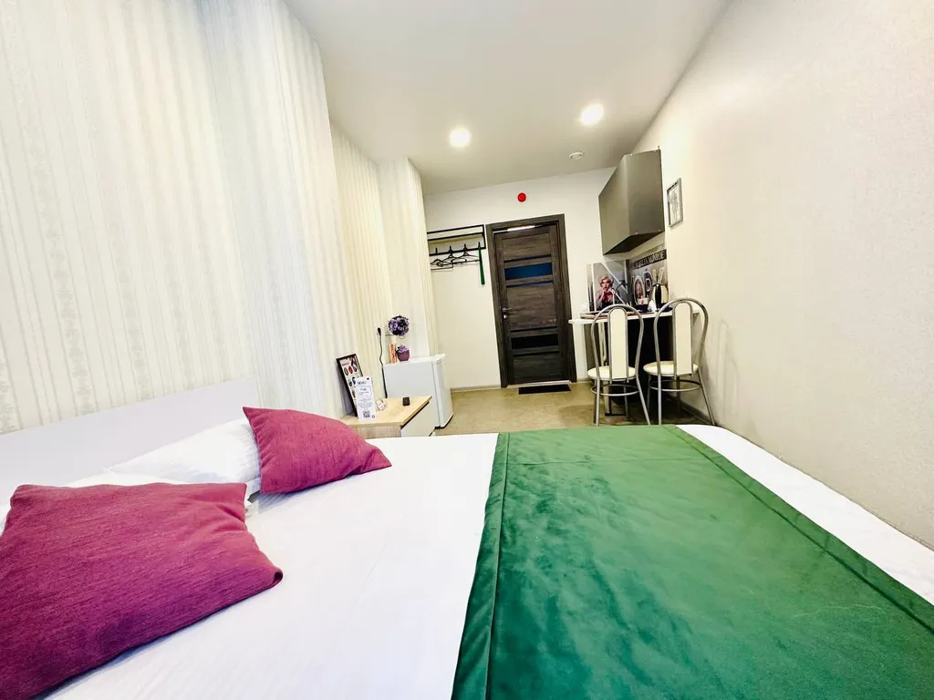 Двухместный номер с одной двуспальной кроватью