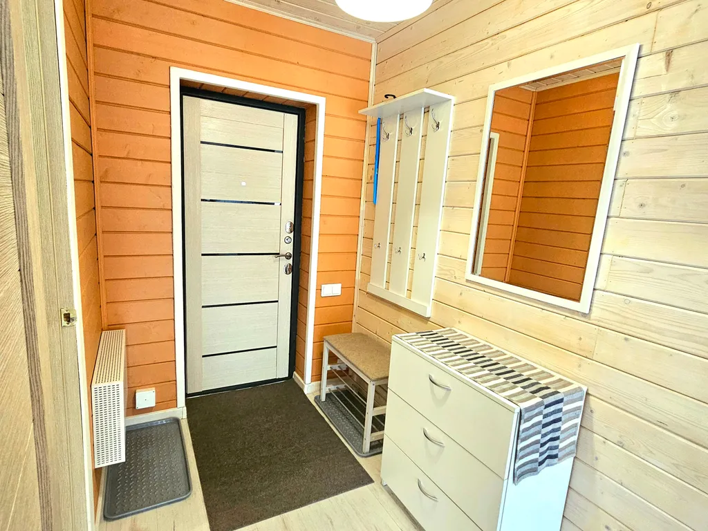 Коттедж Коттедж Шалаш с русской баней и банным чаном — Снегиревка