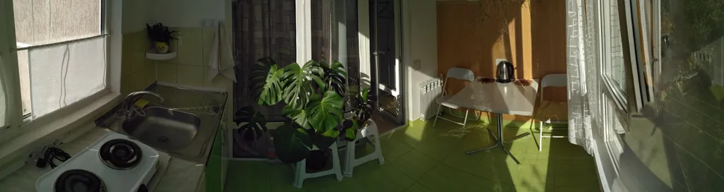 Светлая однокомнатная квартира для семьи до 3 человек