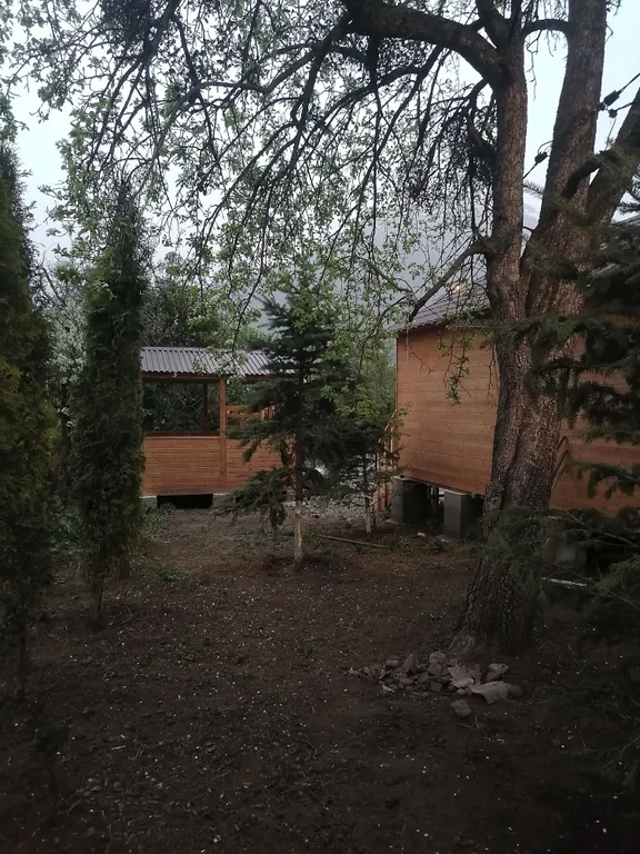 Коттедж Барнхаус с видом на красивый пейзаж Домбайских гор — Теберда